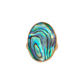 Alchemia Natural Abalone Adjustable Ring